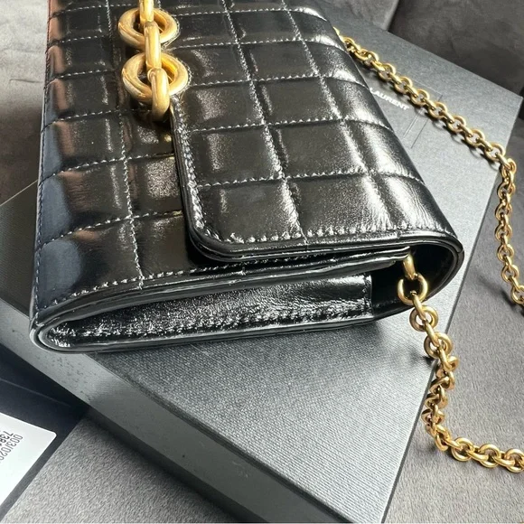 NWT YSL Lambskin Quilted Le Maillon Bag - Picture 5 of 15